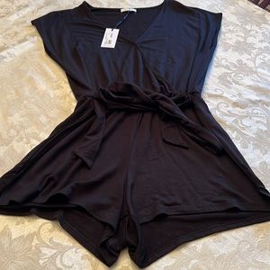 A Supply Black Romper
